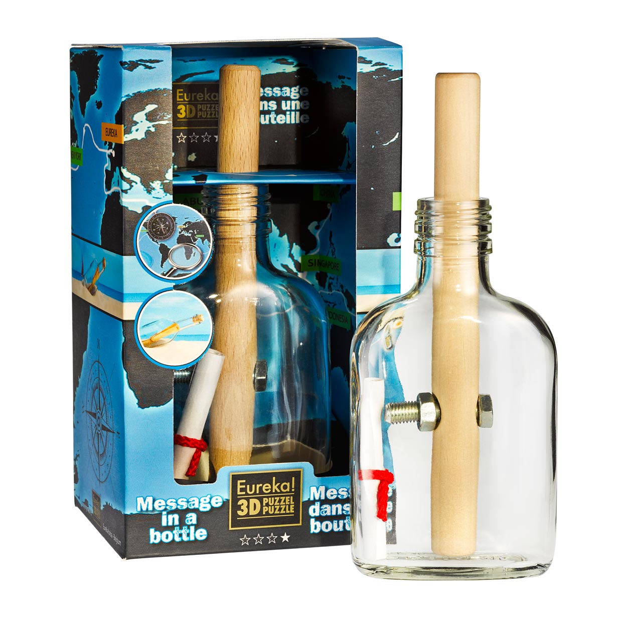 Eureka Breinpuzzel message in a bottle ***