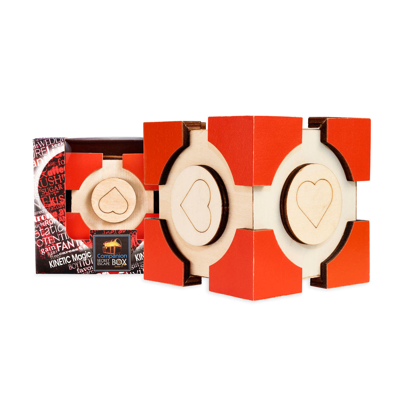 Eureka Breinpuzzel houten escape box - companion ***