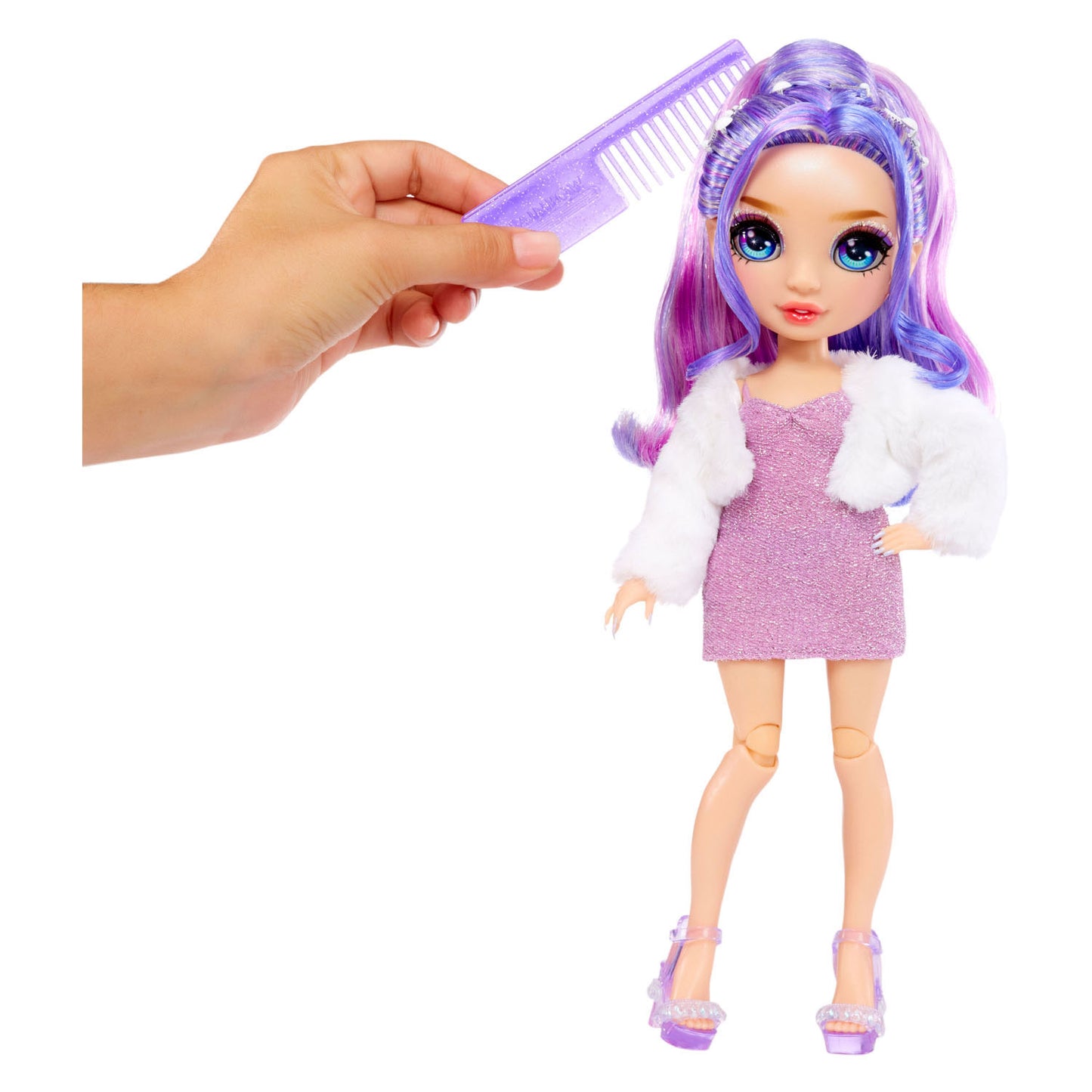 MGA Entertainment Rainbow high fantastic modepop - violet