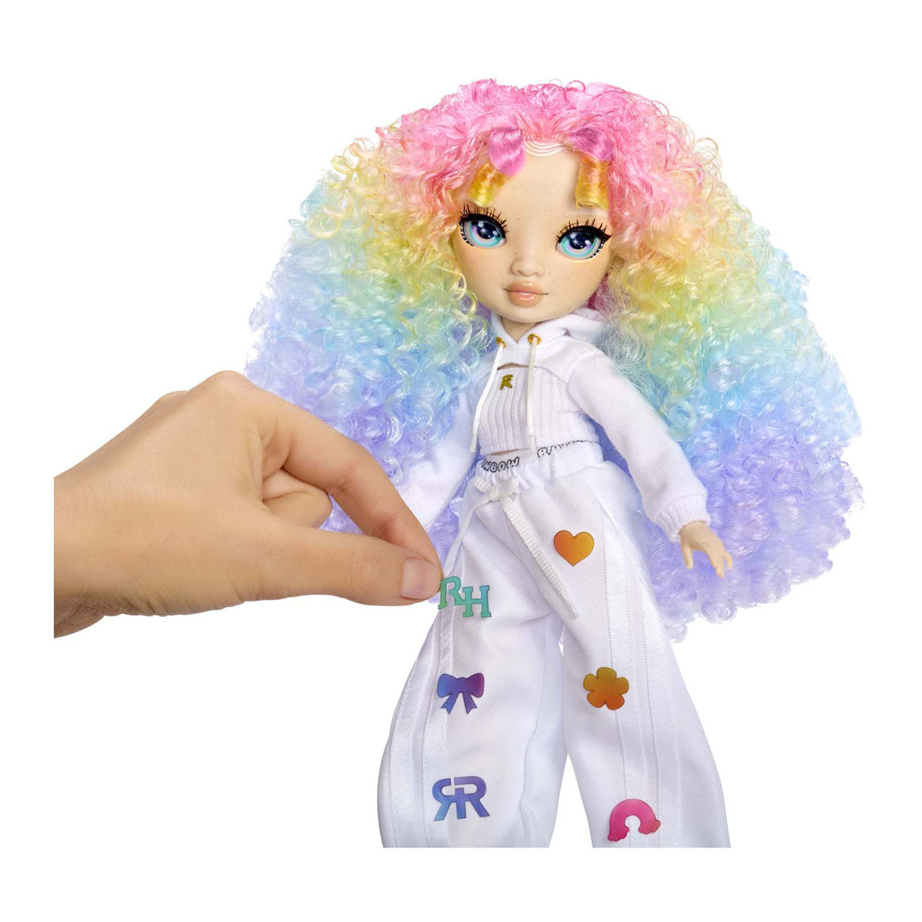 MGA Entertainment Rainbow high air brush create modepop - green eyes