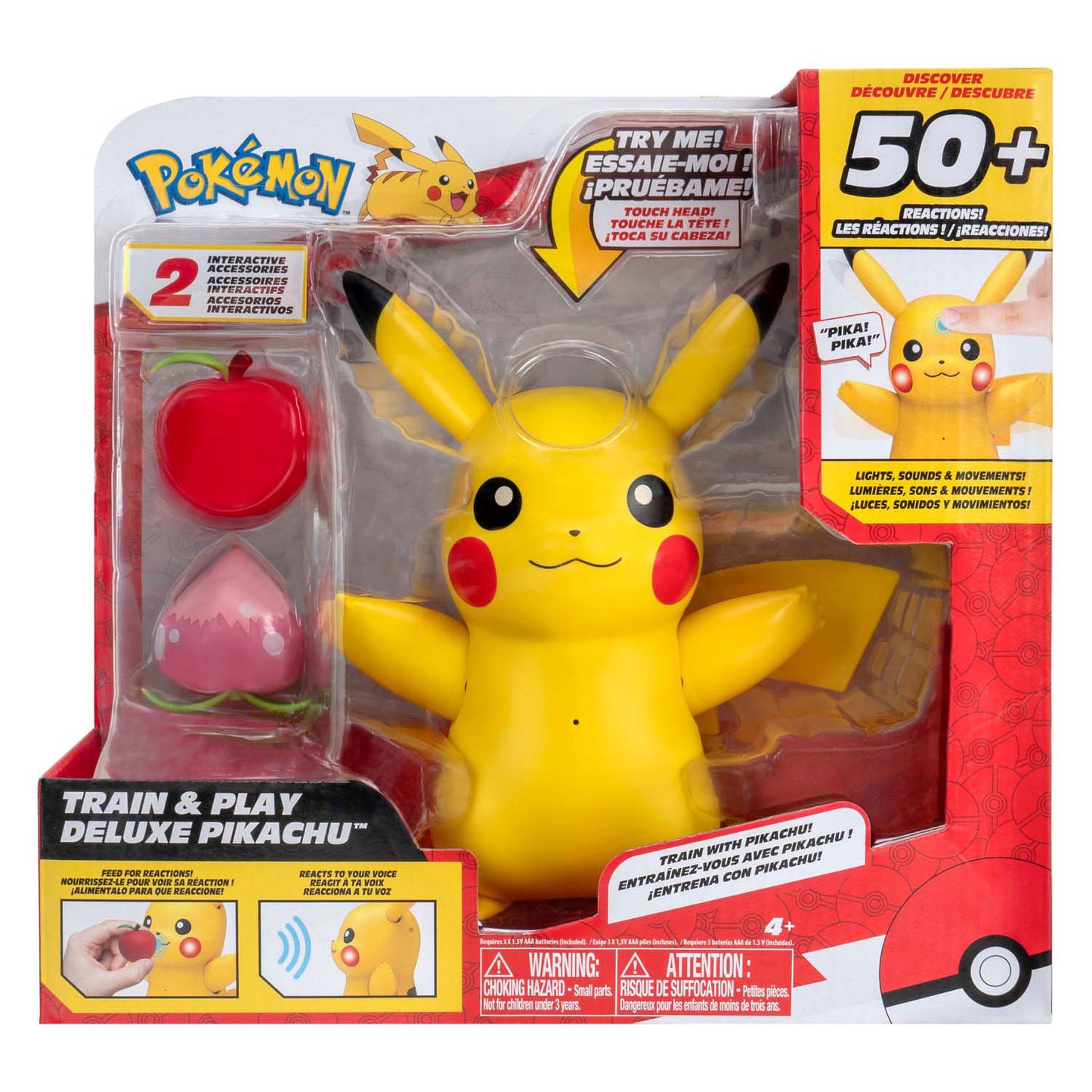 Jazwares Pokémon - deluxe train play pikachu speelset