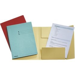 Esselte Mappen 3 flappen a4 240x318mm blauw