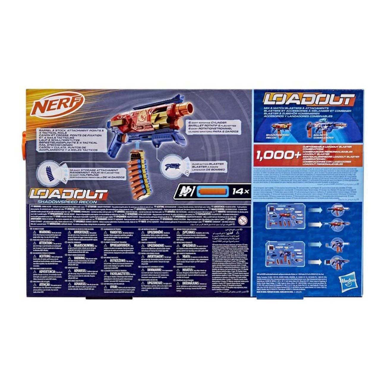 Nerf loadout shadowspeed recon blaster