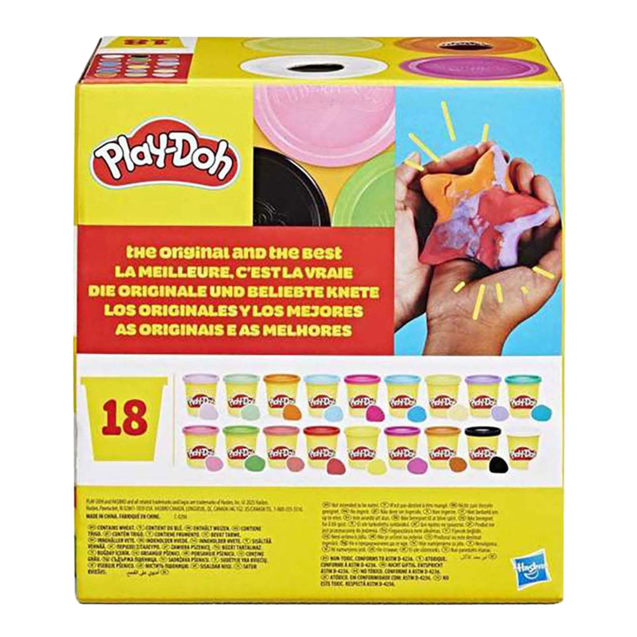 Play-Doh fantaseer maar raak - 18 kleipotjes