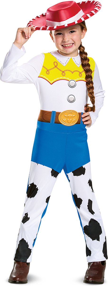 Disguise Disney - toy story 4, kostuum jessie classic, maat xs (3t-4t jaar), meisjes