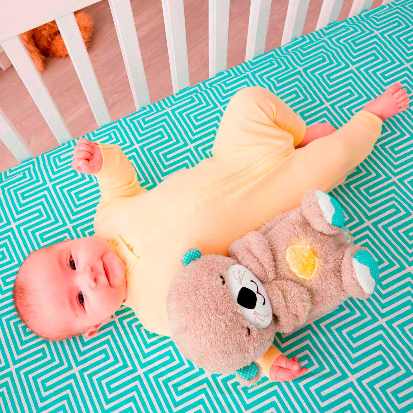 Mattel Fisher price bedtijd otter knuffel met geluid