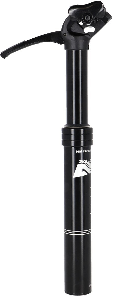 XLC sp-t05 zadelpen - all mountain - dropper - 31.6x318mm - aluminium - setback - zwart