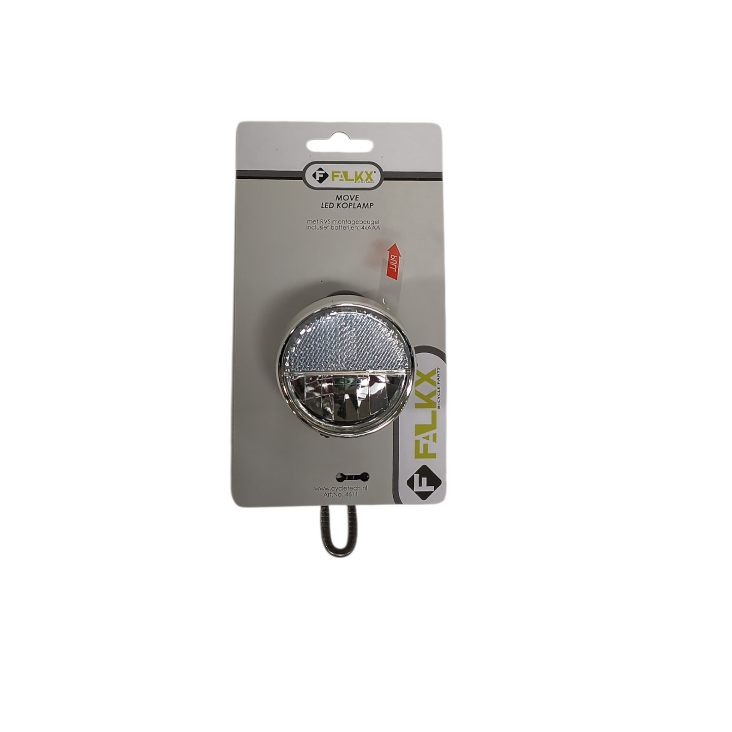 Move Falkx koplamp led batterij