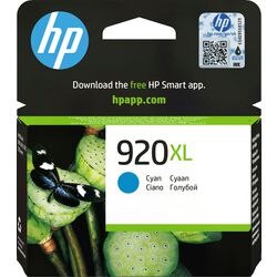 Inktcartridge HP CD972A nr. 920XL cyaan