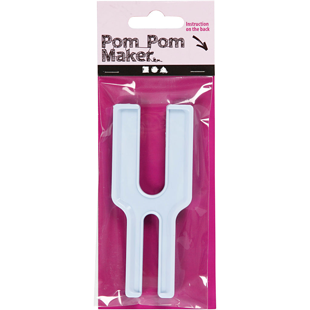 Creativ Company Https: www.cchobby.nl pom-pom-maker-gereedschap-l-12-cm-b-5-cm-1-stuk