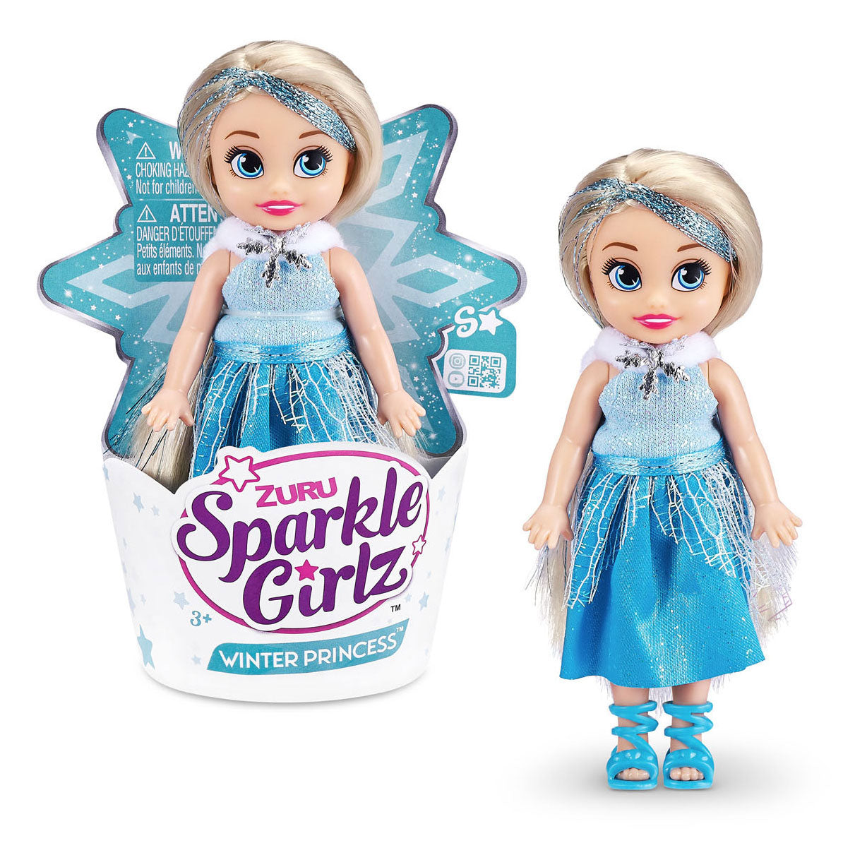 ZURU sparkle girlz winter prinses cupcake