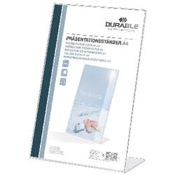 Documenthouder 8596-19 Durable A4 acryl transparant