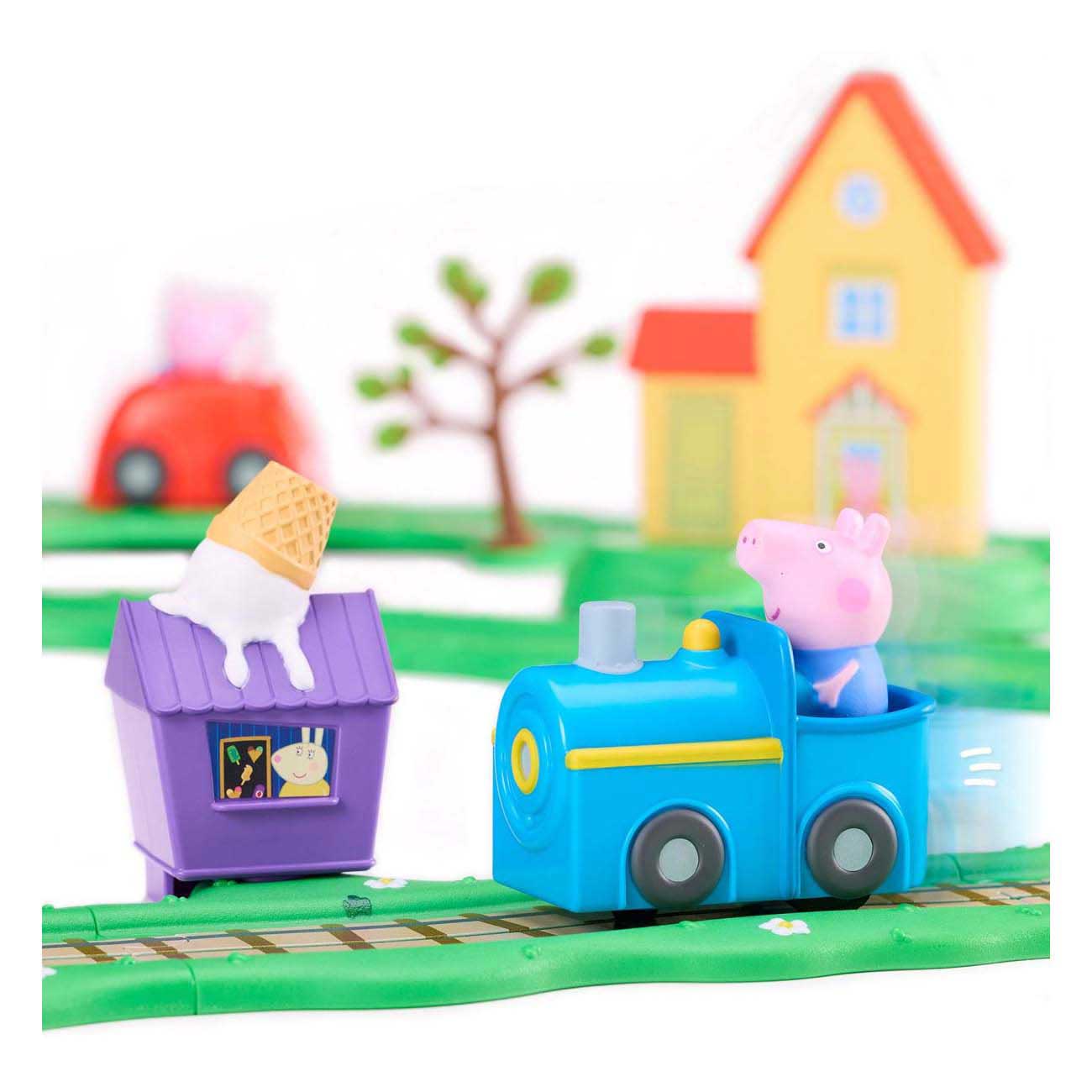 Gear2Play Peppa pig whizz around - peppa's rondweg door de stad speelset