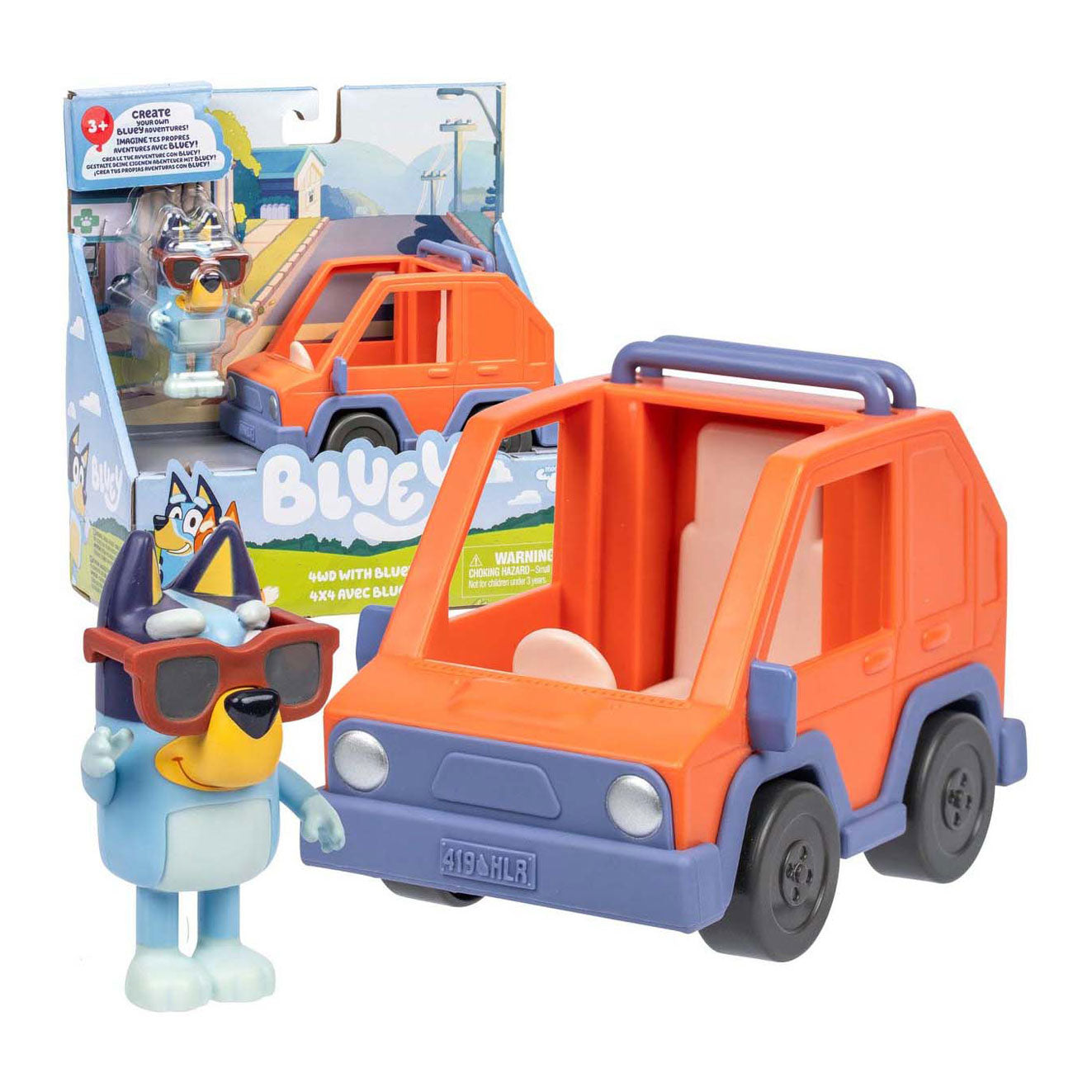 Spectron Bluey basic vehicle 4wd bluey