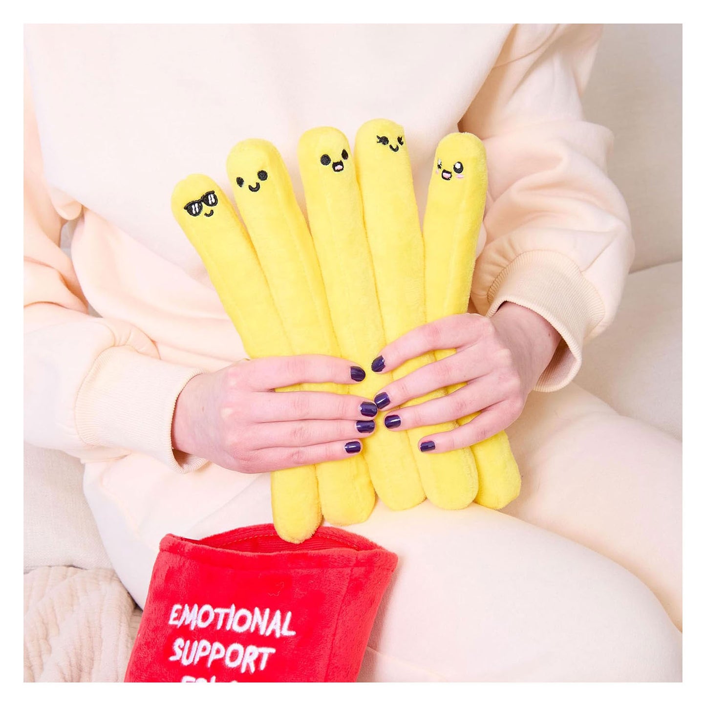 Spectron Emotional support fries knuffels - 6dlg.