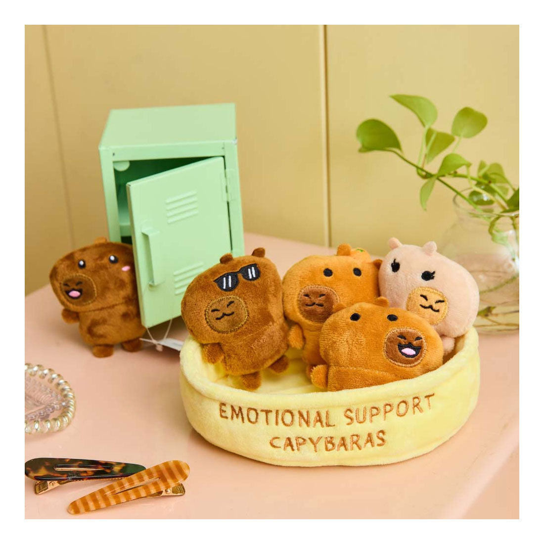 Spectron Emotional support capibaras knuffels - 6dlg.
