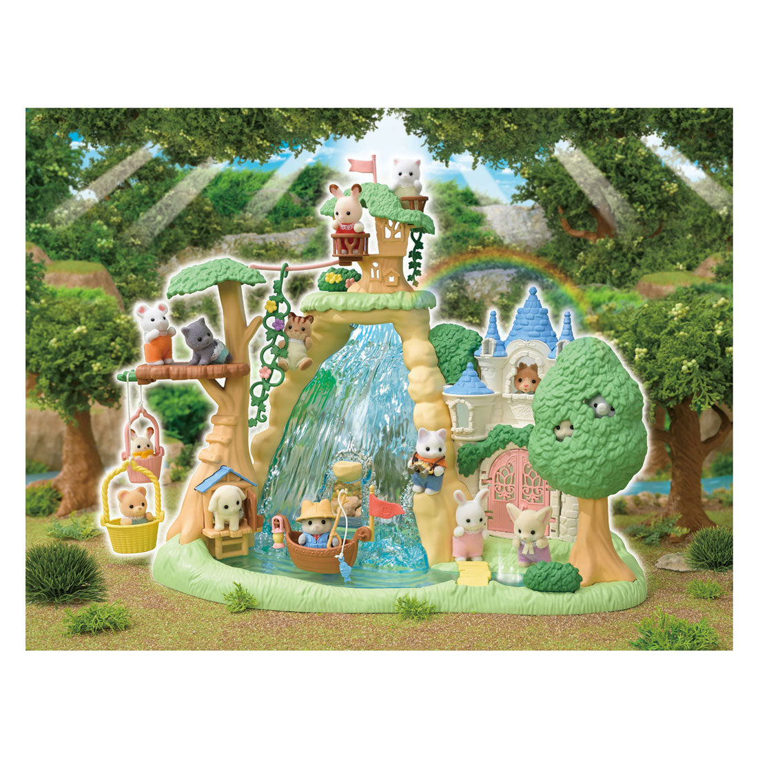 Sylvanian Families 5761 geheime bos waterval set