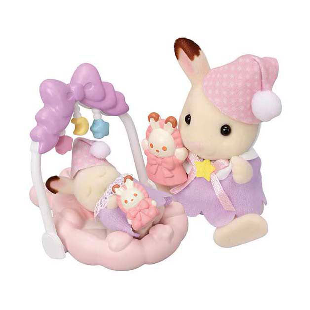 Sylvanian Families 5806 slaperige droomset broer zus
