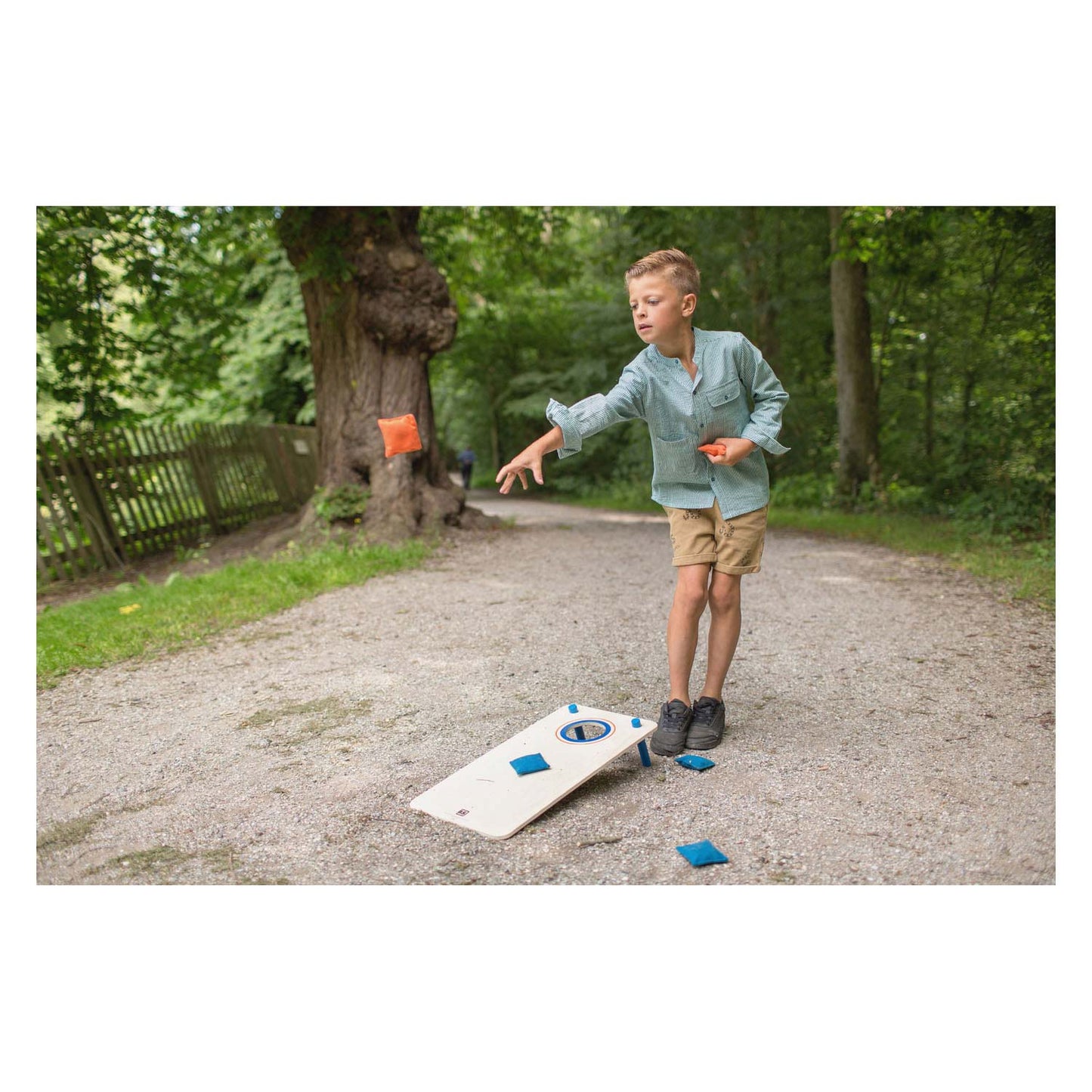 BS Toys corn hole hout - vang- en werpspel