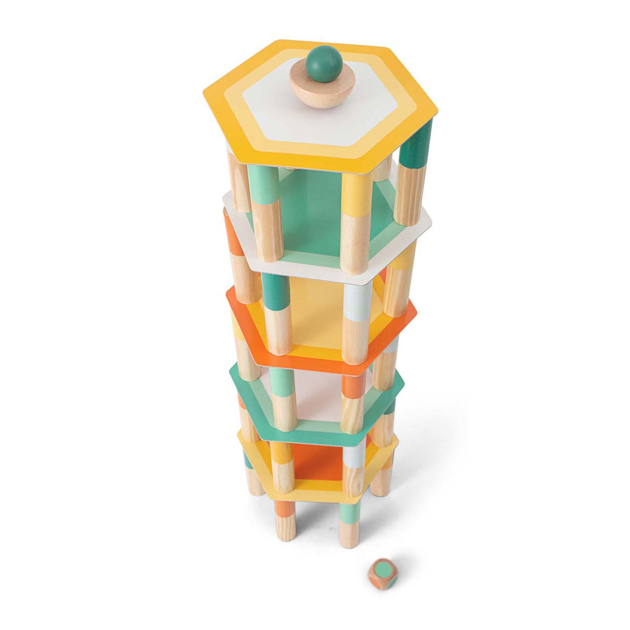 BS Toys mega houten balansspel, 38dlg.