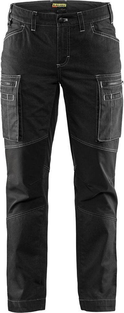 Blåkläder Blaklader service werkbroek dames stretch 7159-1142 - vrouwen - zwart - 40