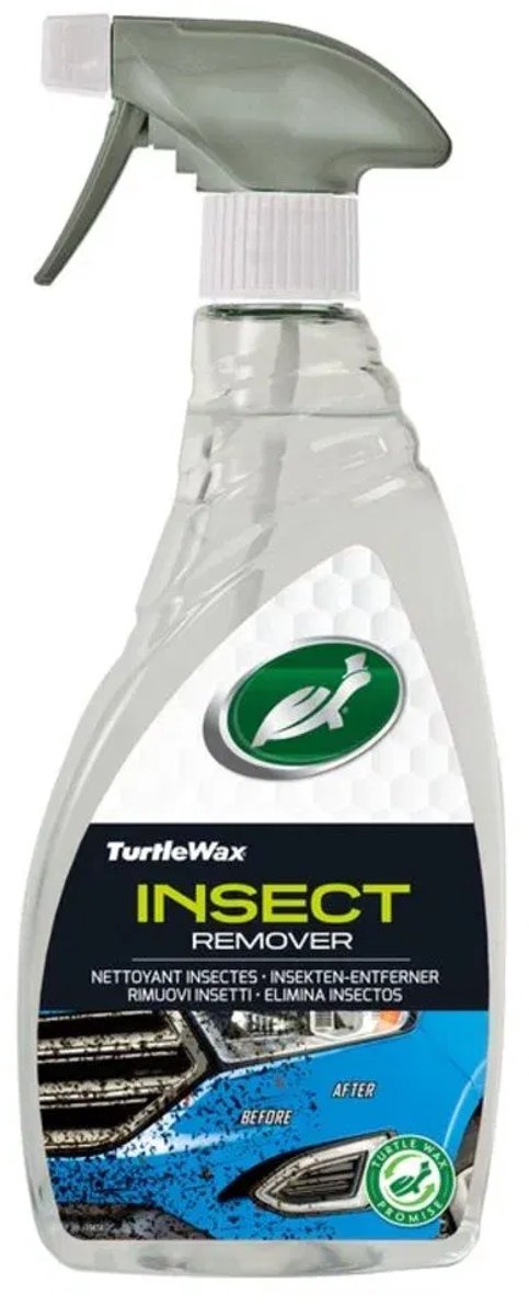 Turtle Wax insect remover – veilig verwijderen van insecten, teer, vogelpoep en hars – voor gebruik op metaal, lak, plastic of glas - 500ml