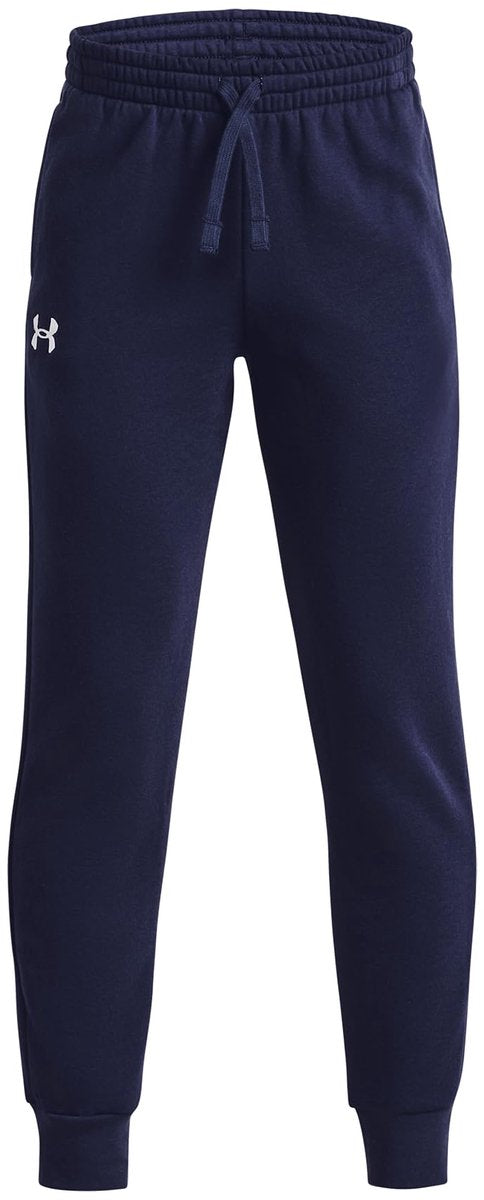 Under Armour ua rival fleece joggers unisex sportbroek - navy - wit
