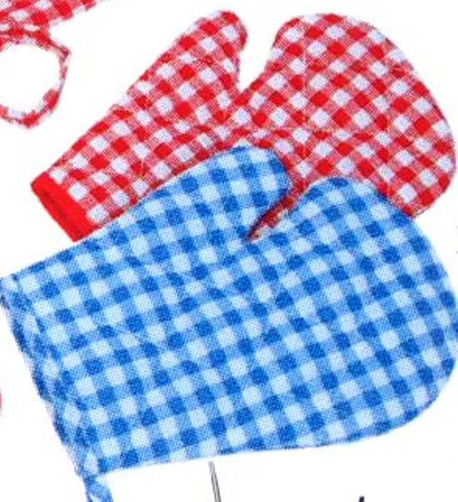 Ovenwant 18 cm x 13 cm. (12 ass Rood Bl)