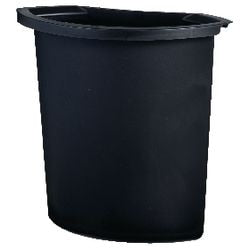 Afvalinzetbak Helit 6 l zwart