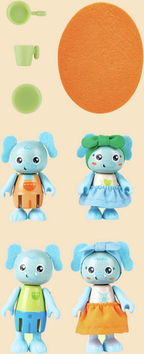 Hape Familie olifant