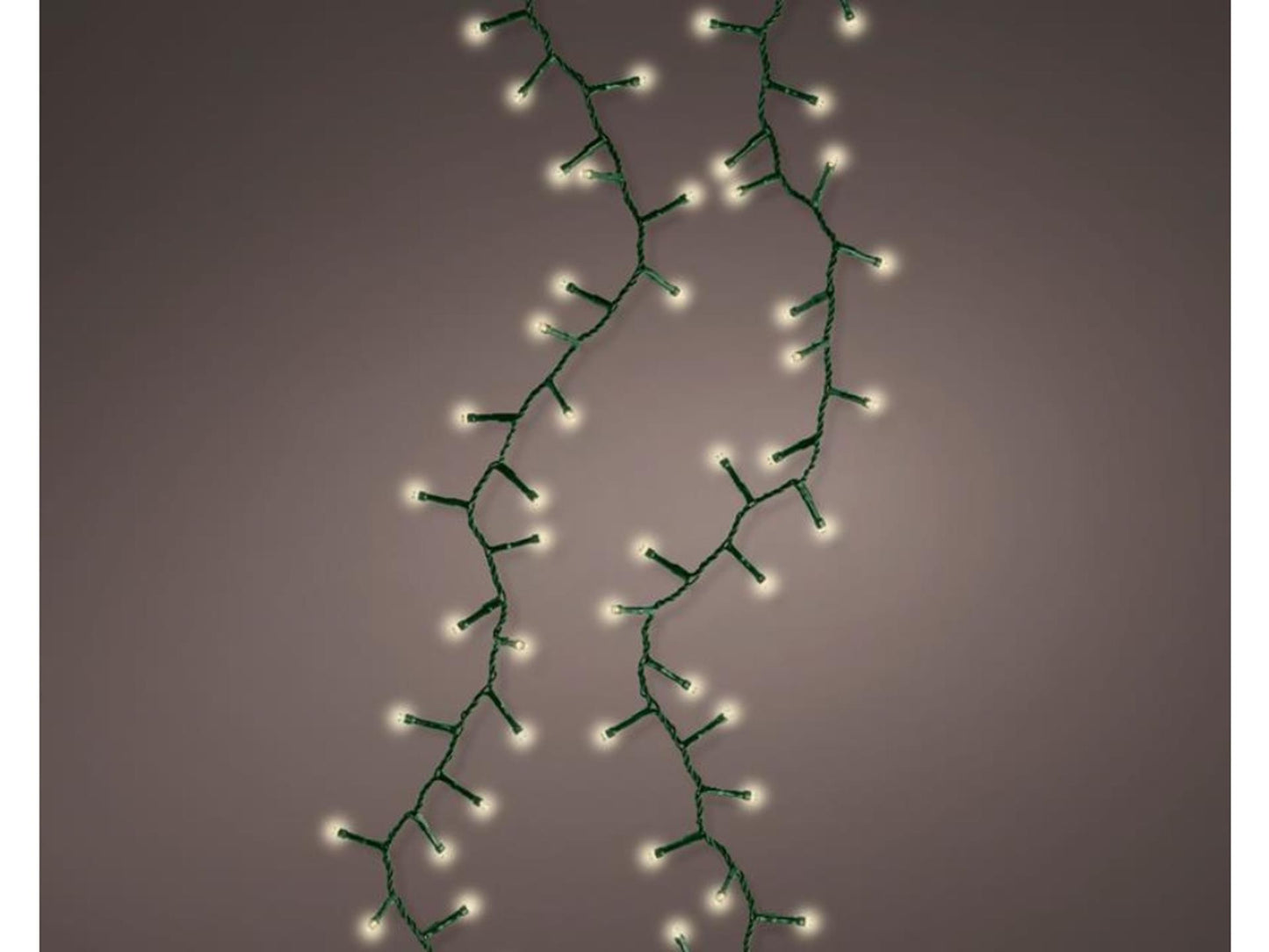 Lumineo Kerstverlichting compact 900led warmwit