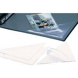 Driehoekige zichttassen Cornerfix Durable 125x125mm transparant