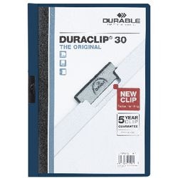 Klemmap Durable 2200 A4 blauw