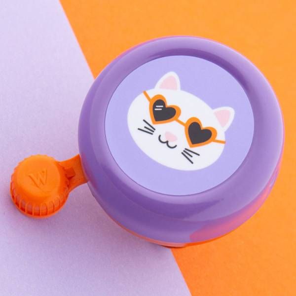 WIDEK kinderklingel explorer bells children explorer funky cat