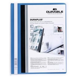 Snelhechter Durable Duraplus blauw A4+