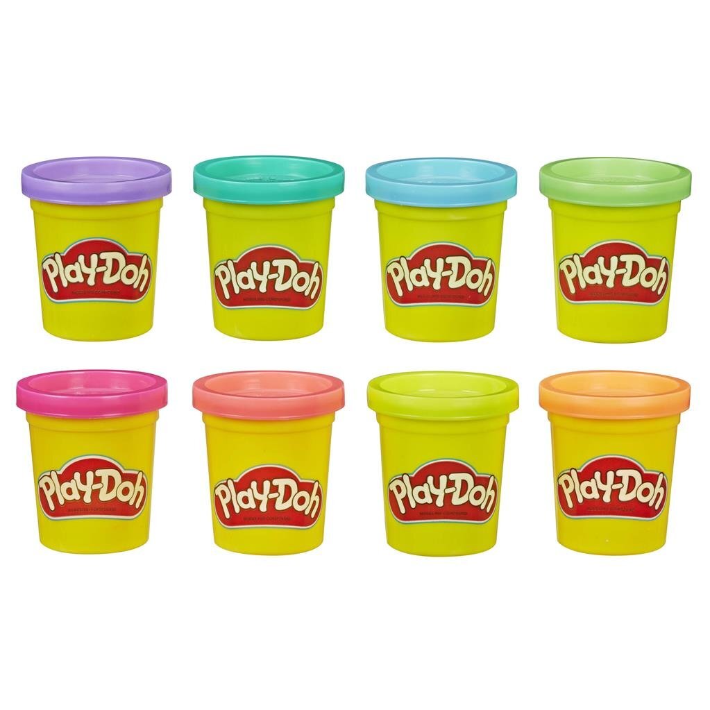 Play-Doh regenboog kleuren 8 potjes klei