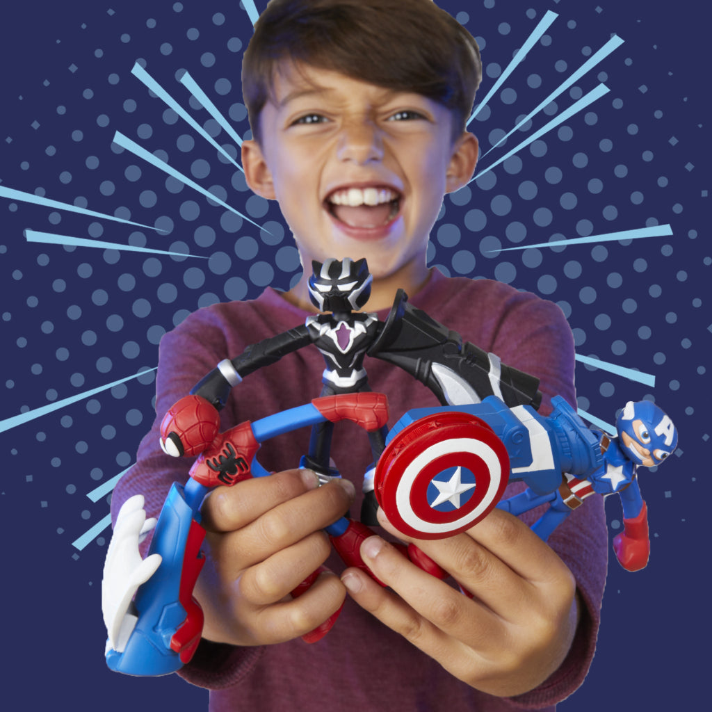 Play-Doh iron man armor maker lab