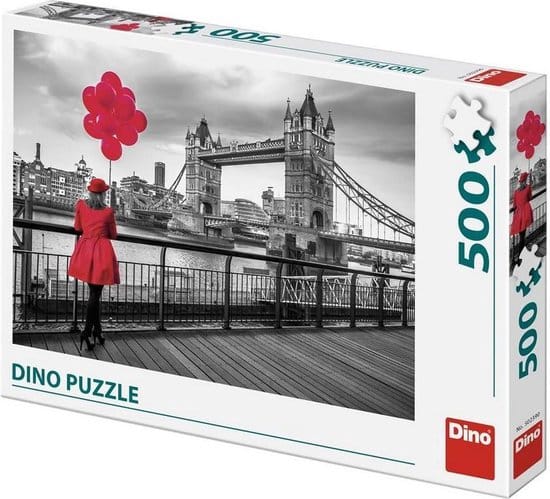 DinoToys Dino puzzel- tower bridge in londen - 500 stukjes
