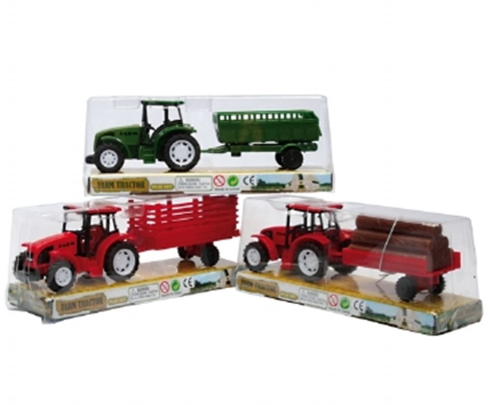 Mini Diecast Tractor Trailer
