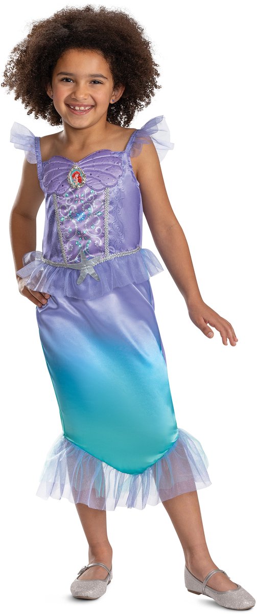 Disguise Disney prinses ariel klassiek kinderkostuum s (4-6 jaar)
