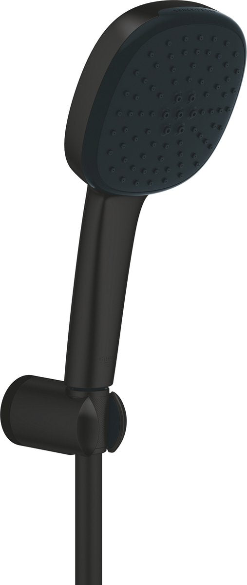 GROHE quickfix vitalio comfort 110 doucheset - 2 straalsoorten - waterbesparend - matte black