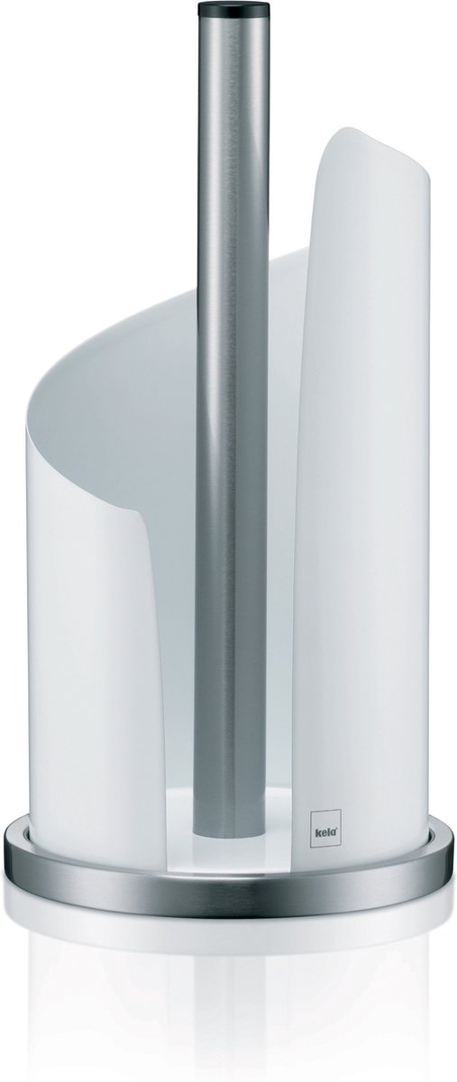 Kela Keukenrolhouder wit - | stella