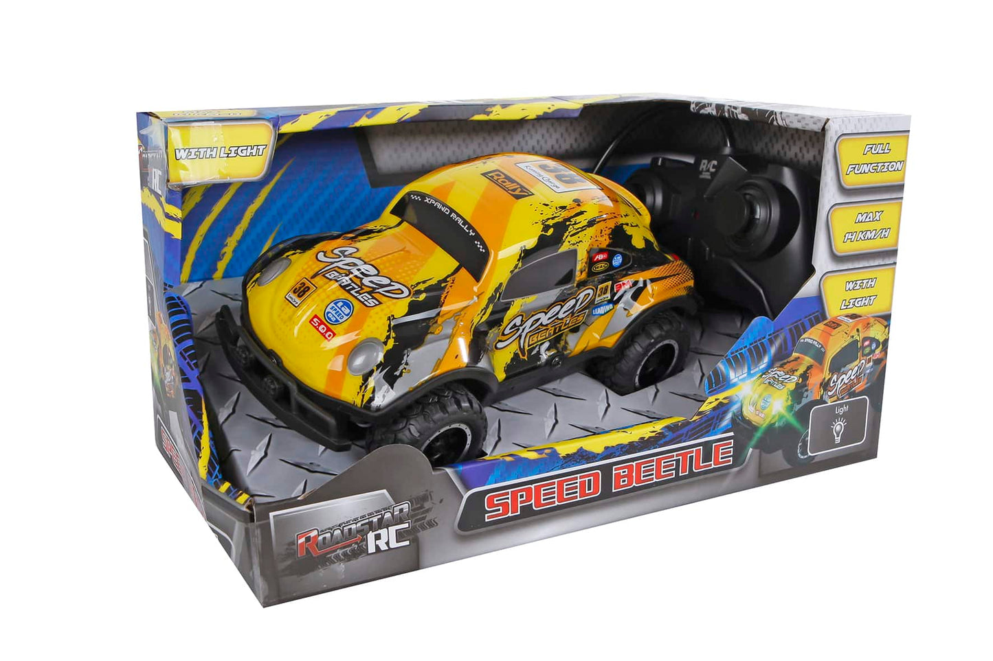 Van Manen Roadstar rc bestuurbare beetle wagen 18 cm