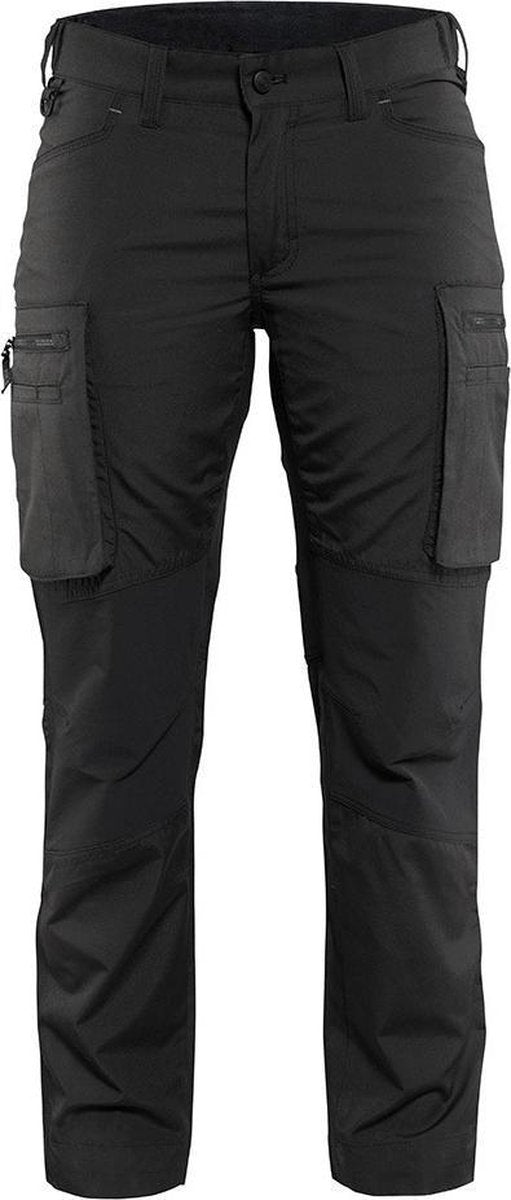 Blåkläder Blaklader dames service werkbroek stretch 7159-1845 - vrouwen - zwart - 42