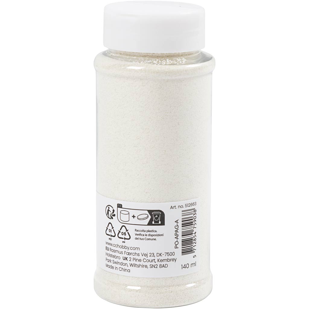 Creativ Company Https: www.cchobby.nl bio-sparkles-wit-140-ml-1-doosje