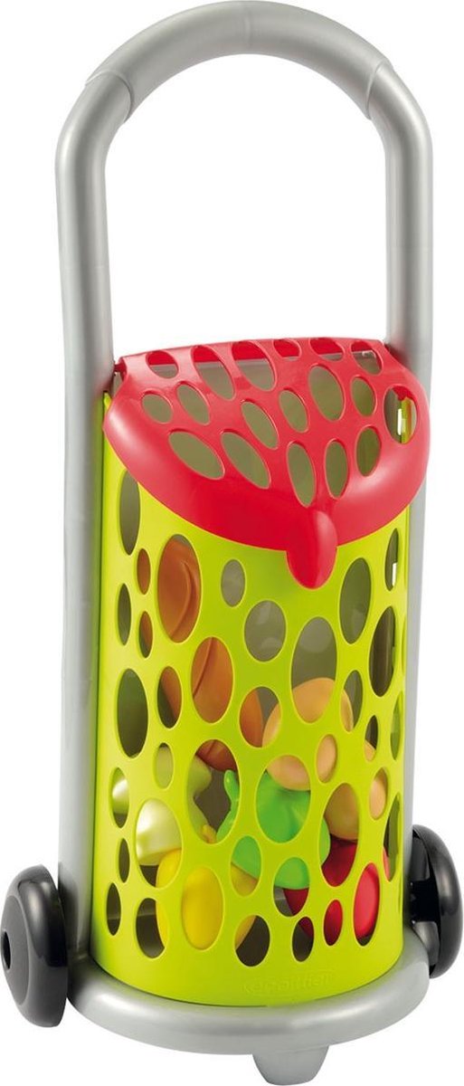 Ecoffier Écoiffier 100% chef: boodschappenmand 27 x 27 x 57 cm