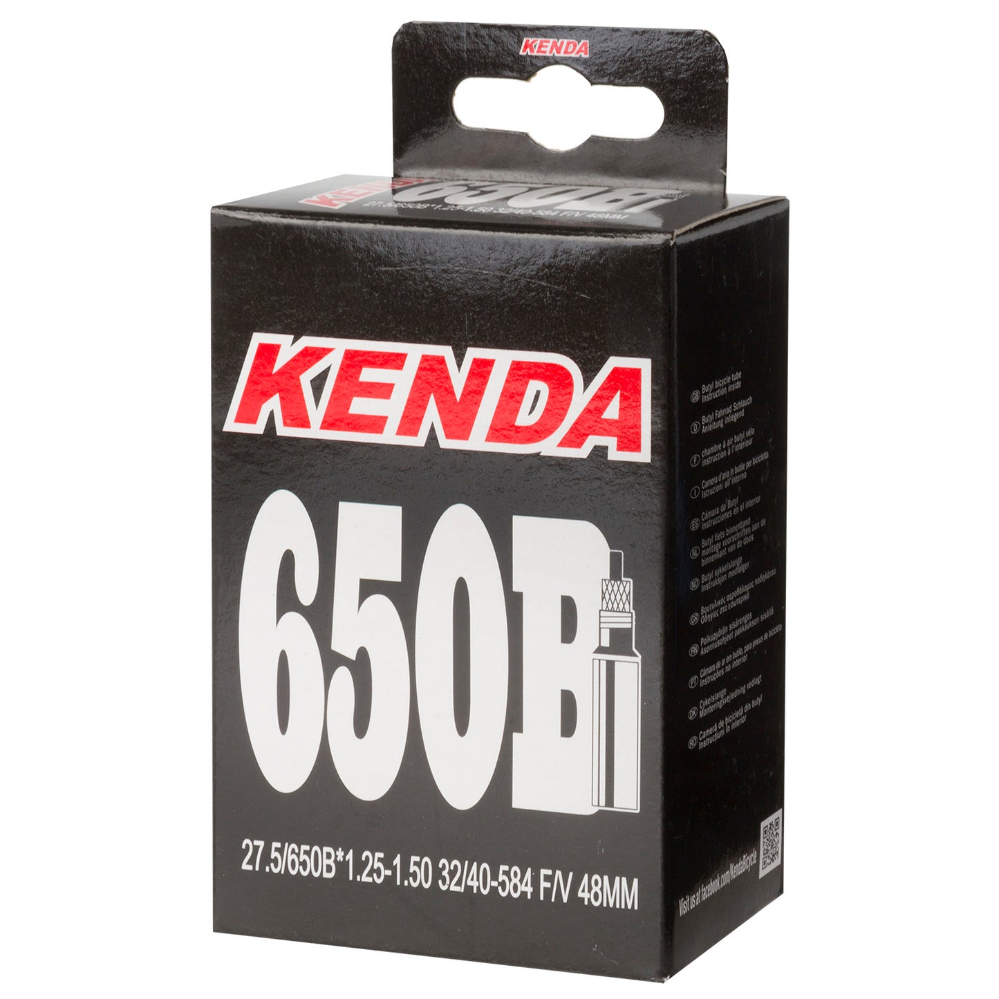 KENDA 27.5 x 1.25 - 1.50 bicycle tube