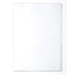 L-mappen Durable Premium A4 transparant