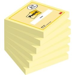Zelfklevende notes Post-it geel 76 x 76 mm