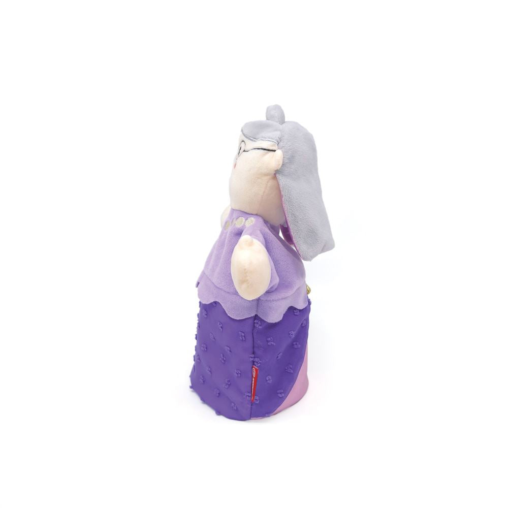 Dubbelgezichte handpop Oma Fee. 25 cm. 3